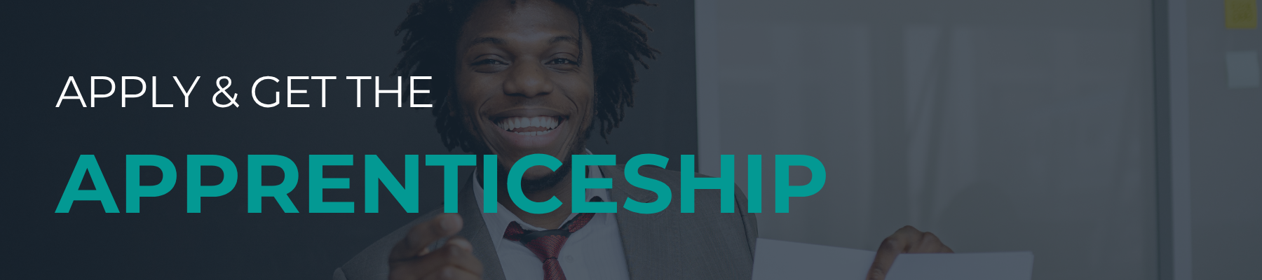 apply and get the apprenticeship banner img